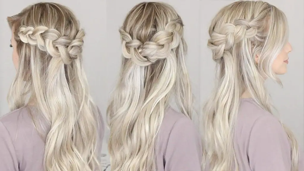 Half Up Braid