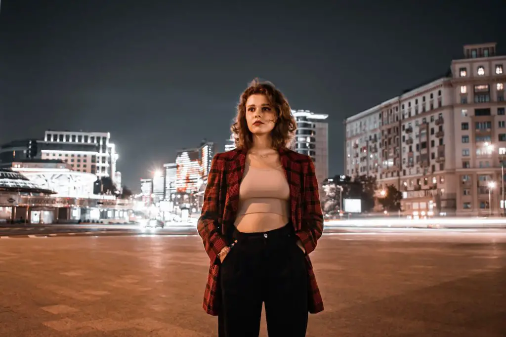 Night Portrait at the Beach