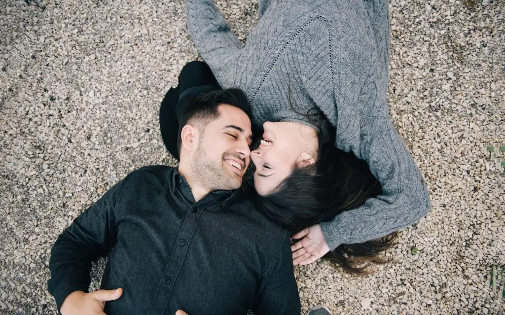 Lying Down and Facing Each Other