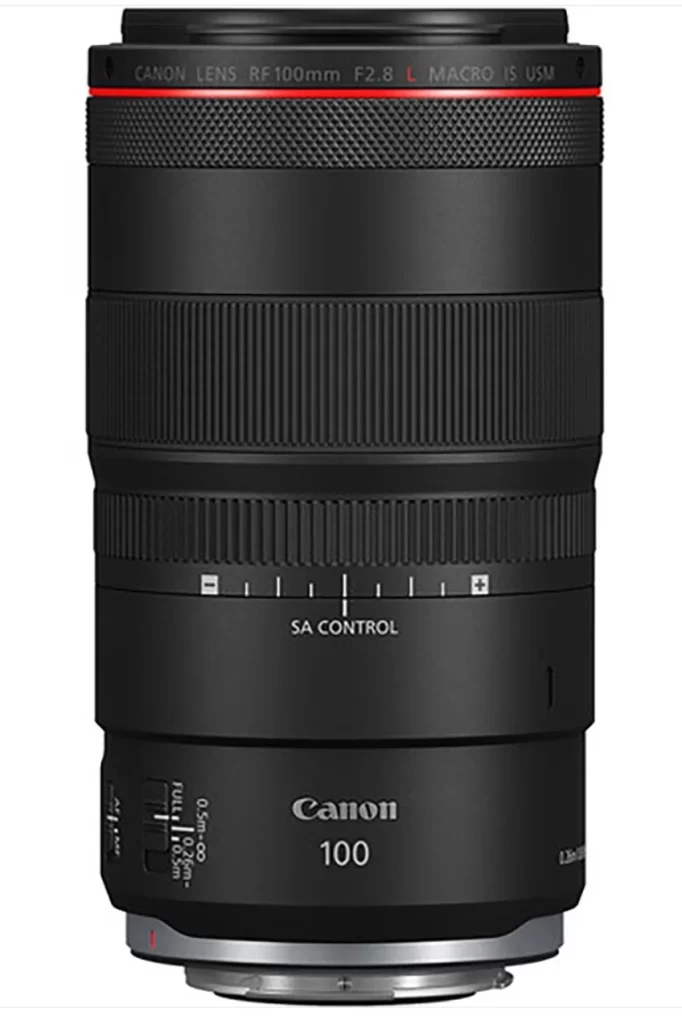 Canon RF 100mm f/2.8 L Macro IS USM Lens