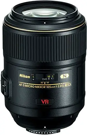 Nikon AF-S VR Micro-NIKKOR 105mm f 2.8G IF-ED Lens
