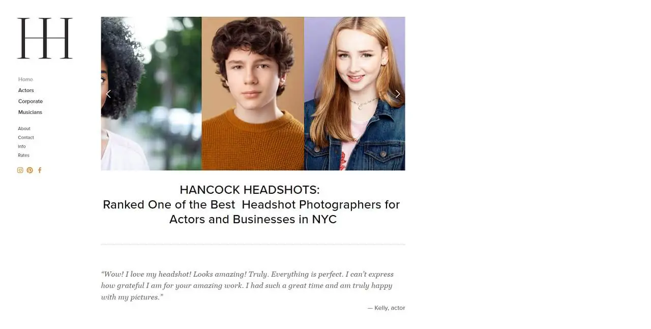 Hancock Headshots